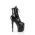 Pleaser RAPTURE-1020 Stivaletti con Plateau Vernice Nero EU-39 / US-9