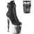 Pleaser RAPTURE-1020STR-02 Stivaletti con Plateau Similpelle Nero EU-35 / US-5