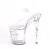 Pleaser RAPTURE-808 Sandali con Plateau Trasparente EU-35 / US-5