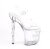 Pleaser RAPTURE-808 Sandali con Plateau Trasparente EU-35 / US-5