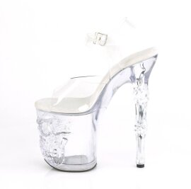 Pleaser RAPTURE-808 Sandali con Plateau Trasparente EU-37 / US-7