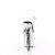 Pleaser RAPTURE-808-LT Sandali con Plateau Trasparente Argento EU-35 / US-5