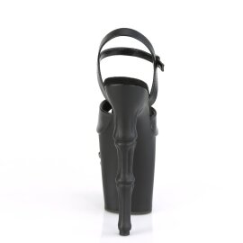 Pleaser RAPTURE-809 Sandali con Plateau Similpelle Nero EU-35 / US-5