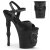 Pleaser RAPTURE-809 Sandali con Plateau Similpelle Nero EU-35 / US-5