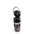 Pleaser RAPTURE-809-LT Sandali con Plateau Similpelle Nero Argento EU-35 / US-5