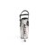 Pleaser RAPTURE-809-LT Sandali con Plateau Similpelle Nero Argento EU-35 / US-5