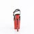 Pleaser RAPTURE-809-LT Sandali con Plateau Similpelle Nero Rosso EU-35 / US-5