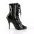 Pleaser SEDUCE-1020 Stivaletti Vernice Nero EU-37 / US-7