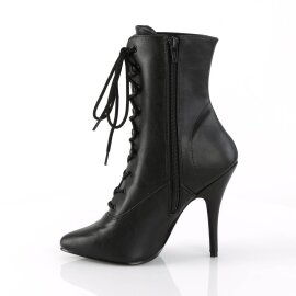 Pleaser SEDUCE-1020 Stivaletti Similpelle Nero EU-39 / US-9