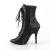 Pleaser SEDUCE-1020 Stivaletti Similpelle Nero EU-39 / US-9