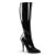 Pleaser SEDUCE-2000 Stivali Vernice Nero EU-37 / US-7