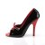 Pleaser SEDUCE-216 Décolleté Vernice Nero EU-35 / US-5