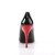 Pleaser SEDUCE-216 Décolleté Vernice Nero EU-35 / US-5