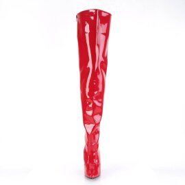 Pleaser SEDUCE-3010 Stivali Sopra Il Ginocchio Vernice...