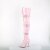 Pleaser SEDUCE-3028 Stivali Sopra Il Ginocchio Vernice Rosa Chiaro EU-38 / US-8