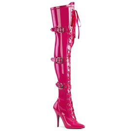 Pleaser SEDUCE-3028 Stivali Sopra Il Ginocchio Vernice...