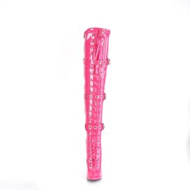 Pleaser SEDUCE-3028 Stivali Sopra Il Ginocchio Vernice...
