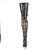 Pleaser SEDUCE-3063 Stivali Sopra Il Ginocchio Vernice Nero EU-37 / US-7