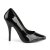 Pleaser SEDUCE-420 Décolleté Vernice Nero EU-37 / US-7