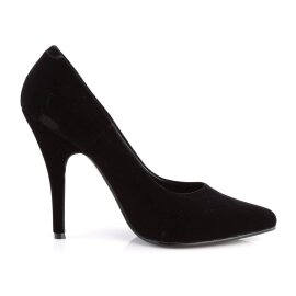 Pleaser SEDUCE-420 Décolleté Velluto Nero EU-35 / US-5