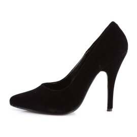 Pleaser SEDUCE-420 Décolleté Velluto Nero EU-37 / US-7