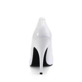 Pleaser SEDUCE-420 Décolleté Vernice Bianco EU-37 / US-7