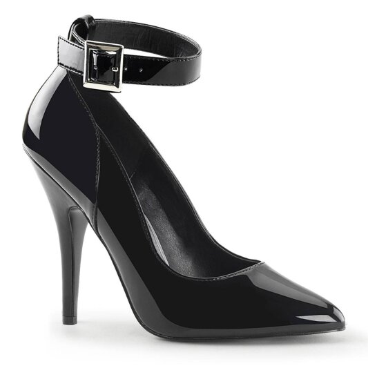 Pleaser SEDUCE-431 Décolleté Vernice Nero EU-37 / US-7