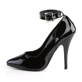 Pleaser SEDUCE-431 Décolleté Vernice Nero EU-37 / US-7