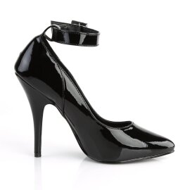 Pleaser SEDUCE-431 Décolleté Vernice Nero EU-37 / US-7