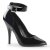 Pleaser SEDUCE-431 Décolleté Vernice Nero EU-37 / US-7