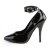 Pleaser SEDUCE-431 Décolleté Vernice Nero EU-37 / US-7