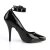 Pleaser SEDUCE-431 Décolleté Vernice Nero EU-37 / US-7