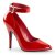 Pleaser SEDUCE-431 Décolleté Vernice Rosso EU-35 / US-5