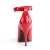 Pleaser SEDUCE-431 Décolleté Vernice Rosso EU-35 / US-5