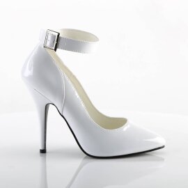 Pleaser SEDUCE-431 Décolleté Vernice Bianco EU-37 / US-7