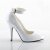 Pleaser SEDUCE-431 Décolleté Vernice Bianco EU-37 / US-7