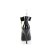 Pleaser SEDUCE-432 Décolleté Vernice Nero EU-43 / US-13