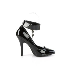 Pleaser SEDUCE-432 Décolleté Vernice Nero EU-35 / US-5