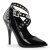 Pleaser SEDUCE-443 Décolleté Vernice Nero EU-37 / US-7