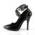 Pleaser SEDUCE-443 Décolleté Vernice Nero EU-37 / US-7