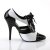 Pleaser SEDUCE-458 Décolleté Vernice Nero EU-38 / US-8