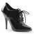 Pleaser SEDUCE-460 Décolleté Vernice Nero EU-37 / US-7