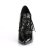 Pleaser SEDUCE-460 Décolleté Vernice Nero EU-37 / US-7