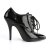 Pleaser SEDUCE-460 Décolleté Vernice Nero EU-37 / US-7