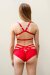 Lunalae Shorts con Incrocio Rosso L