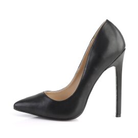 Pleaser SEXY-20 Décolleté Similpelle Nero EU-37 / US-7
