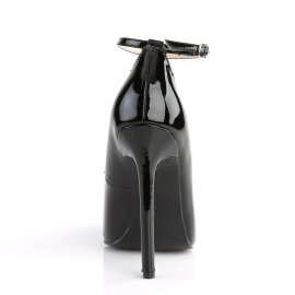 Pleaser SEXY-23 Décolleté Vernice Nero EU-37 / US-7