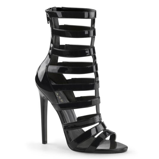 Pleaser SEXY-52 Sandali Vernice Nero EU-35 / US-5
