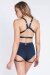 Lunalae Top Follow Me Blu Navy XL