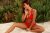 Lunalae Top Follow Me Rosso L
